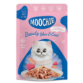 Moochie Cat Food Mince With Tuna - Beauty Skin & Coat Pouch